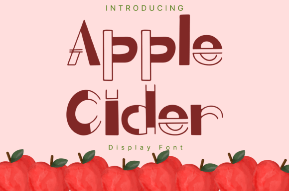 Apple Cider: A Whimsical Font That Elevates Your Projects