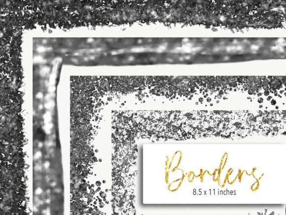 Black Luxury Halloween Borders Clip Art