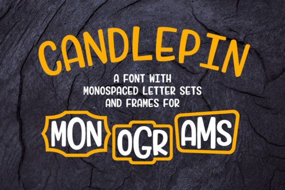 Candlepin Monogram: A Fun and Flexible Alternative to Traditional Monograms