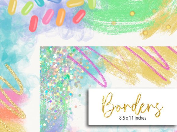Candy Pop Borders Collection