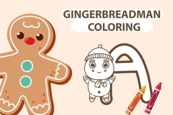 Gingerbread Man Coloring: Add Fun to Your Designs