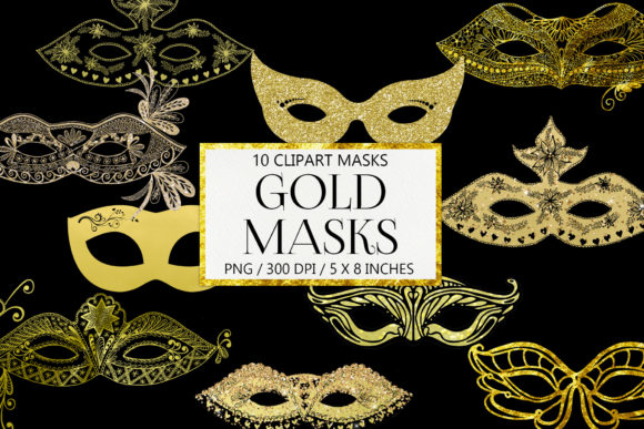 Gold and Sparkle Masquerade Masks: A Strategic Asset for Creative Projects