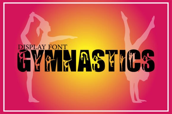 Gymnastics Font Adds Joy to Creative Projects
