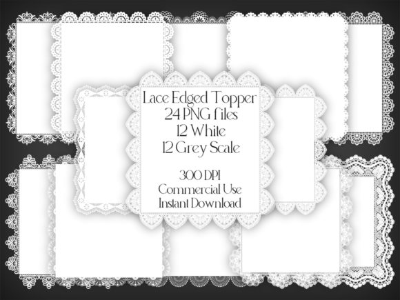 Lace Edged Topper: A Creative Addition for Crafters