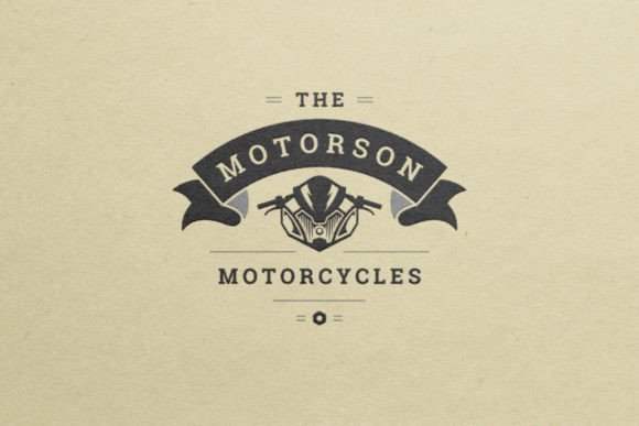 Motorcycle Club Retro Logo Template: Elevating Brand Identity for Vintage Enthusiasts