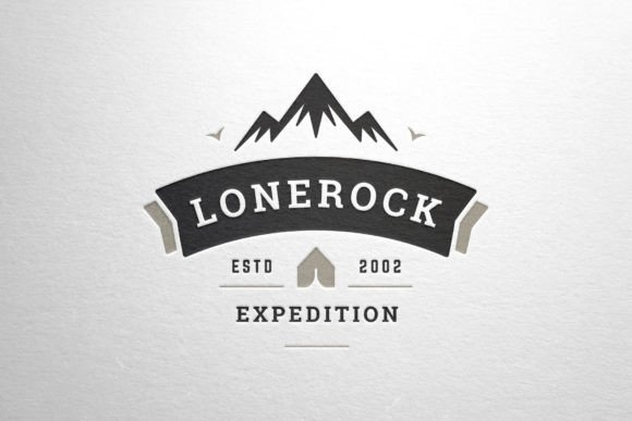 Mountain Expedition Minimalist Logo