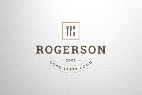 Restaurant Vintage Minimalist Logo