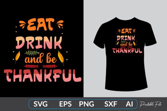 The Strategic Art of Thanksgiving Typographic T-Shirt Design: Merging Tradition with Modern Aesthetics