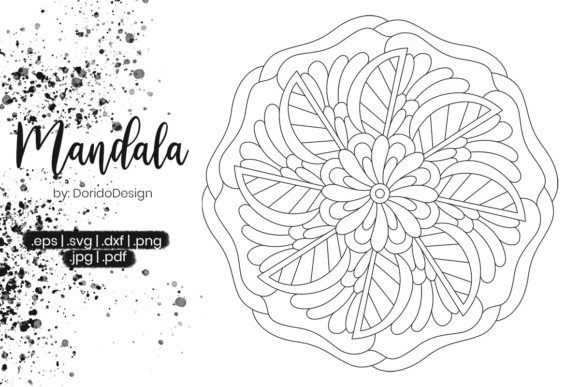 Unlocking Creativity with Mandala Coloring Page for Adult Vol.082